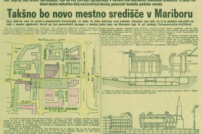 Projekcija gradnje TH Merkur, 1969