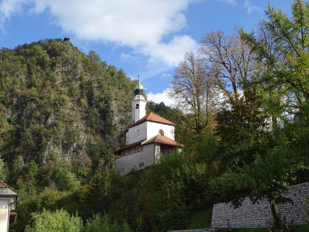 Kapela sv. Eligija na Malem gradu.