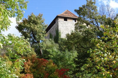 Kamnik: pogled na malograjski stražni stolp.